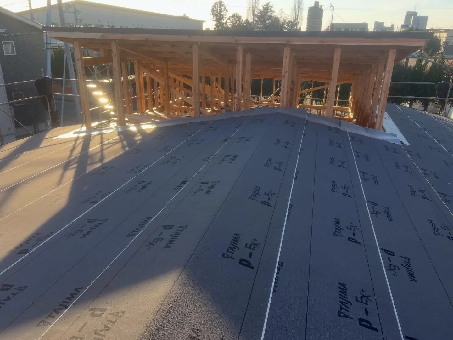 群馬県桐生市の青木板金です✨今回は、館林市のY様邸新築工事に...